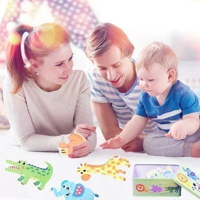 Puzzle Montessori - BabyPuzzle™ - Sauvage - Ma sphère bébé
