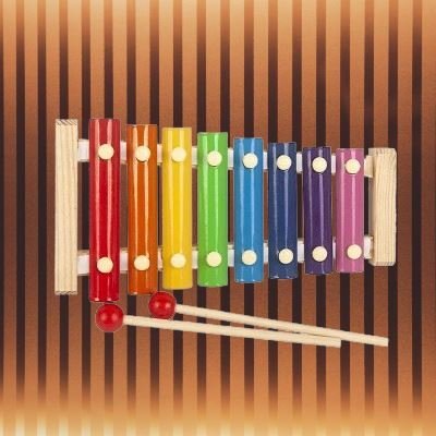 Jouet en Bois - WoodenToys™ - Xylophone - Ma sphère bébé