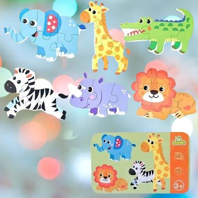 Puzzle Montessori - BabyPuzzle™ - Sauvage - Ma sphère bébé