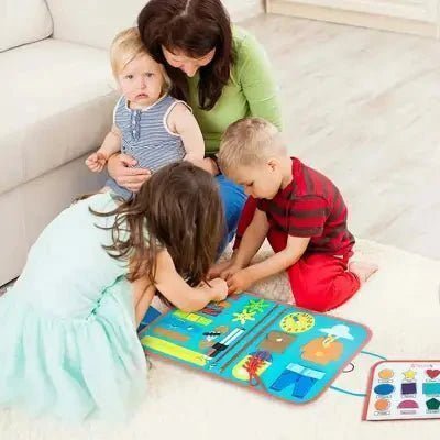 Tableau d'Activité Montessori - MontessoriBoard™ - Planète - Ma sphère bébé