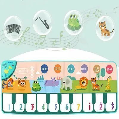 Tapis d'Éveil - CarpetPiano™ - 110x36cm - Ma sphère bébé